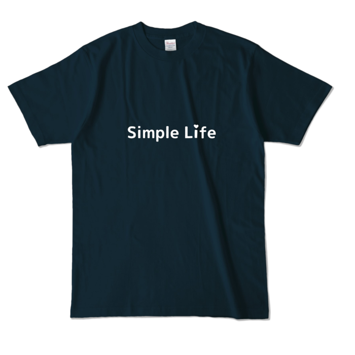 カラーTシャツ❤　紺色　L