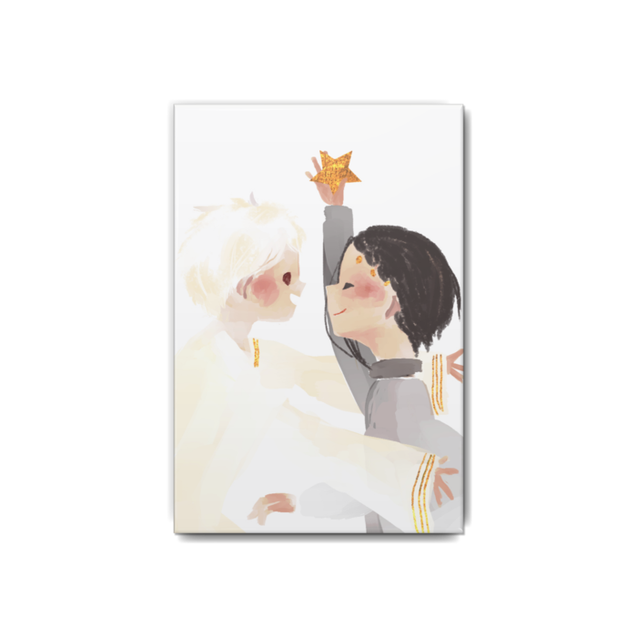 缶バッジ - 54x80mm