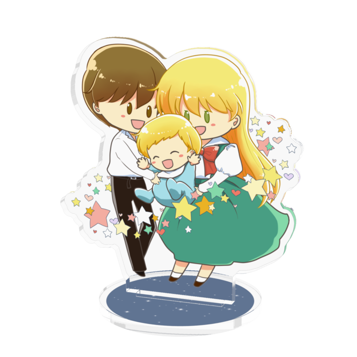 アクリルフィギュア - 70x70mm