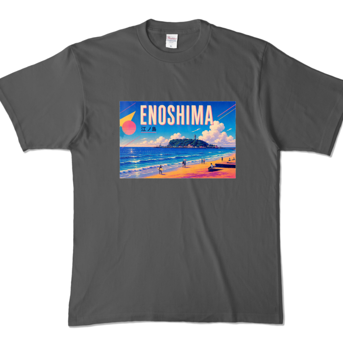 カラーTシャツ - XL - チャコール (濃色)