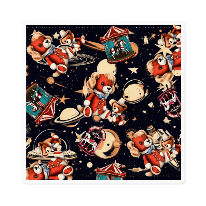 ステッカー - 100 x 100 (mm)