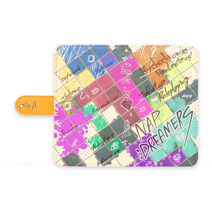 手帳型Androidケース - M - ストラップ穴 あり