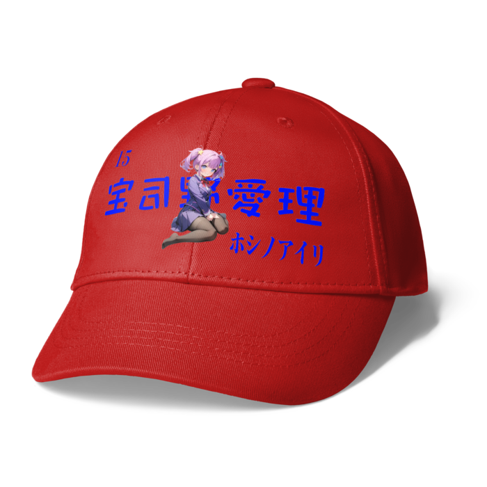 キャップ - レッド