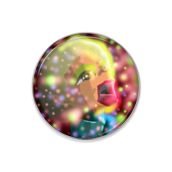 ピンバッジ - 丸形25mm