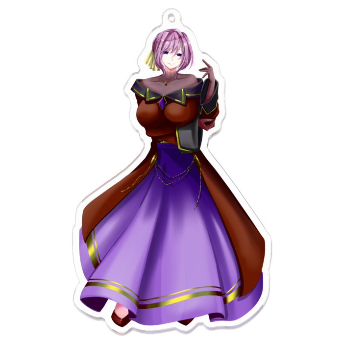 アクリルキーホルダー - 100 x 100 (mm)