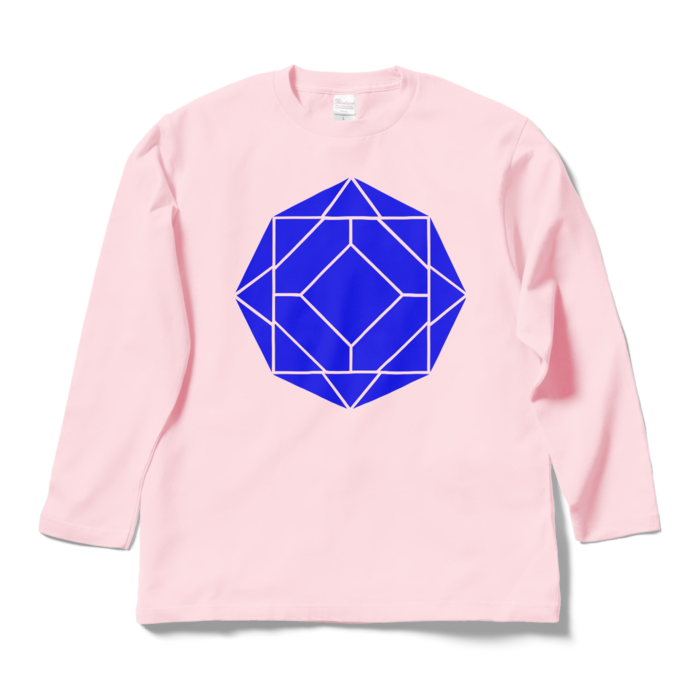 ロングスリーブTシャツ - L - ライトピンク
