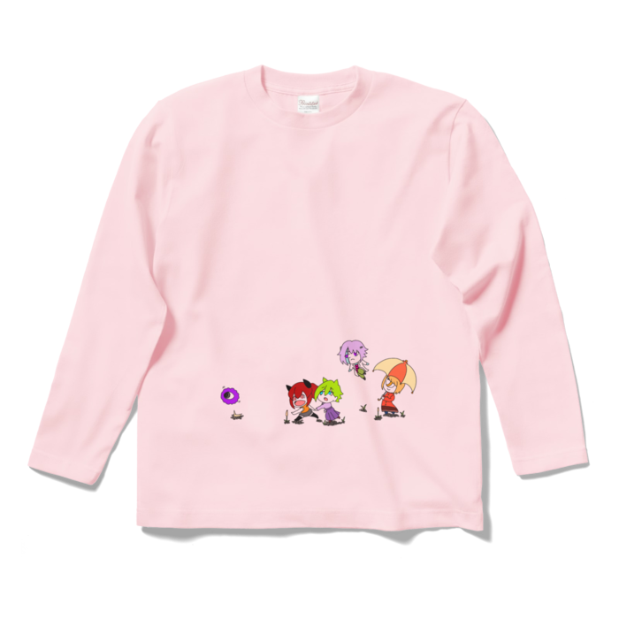 ロングスリーブTシャツ - S - ライトピンク
