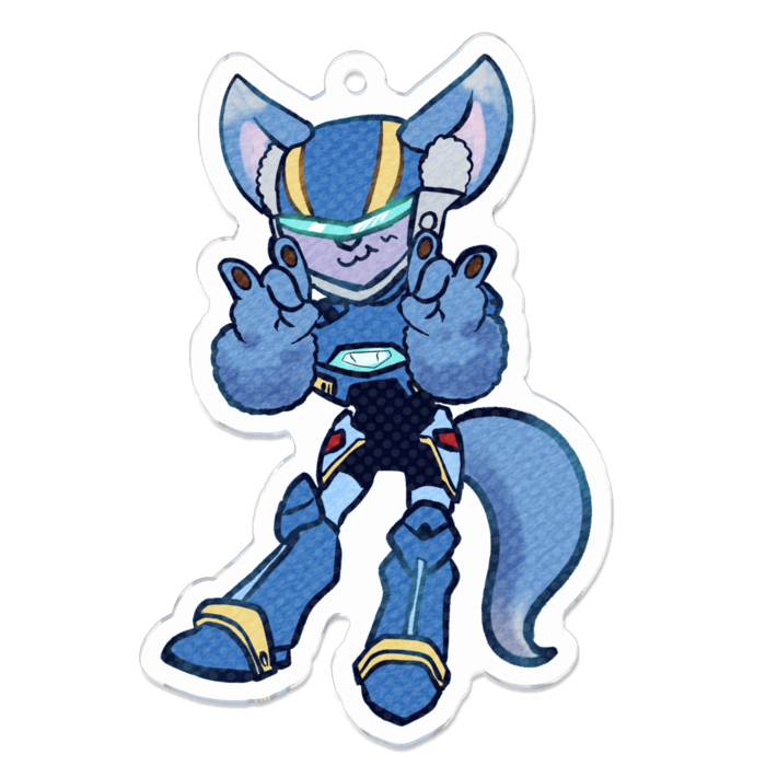 アクリルキーホルダー - 70 x 70 (mm)