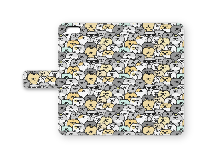 手帳型iPhoneケース - iPhone6 Plus