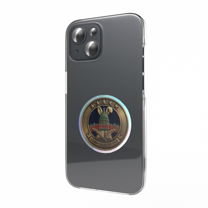 オーロラスマホステッカー - 縦