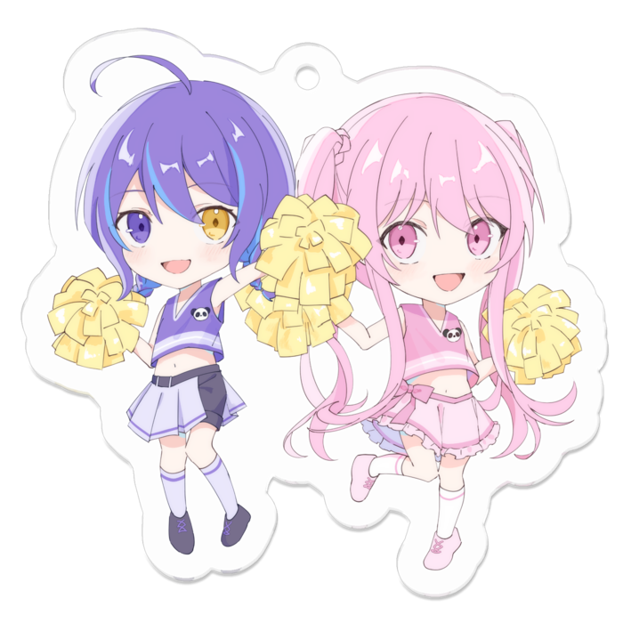 アクリルキーホルダー - 50 x 50 (mm)