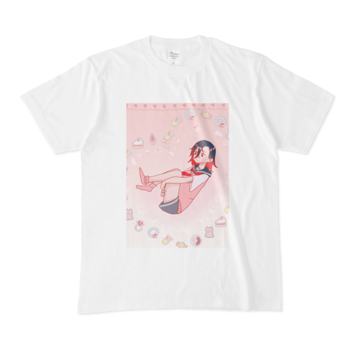 かわいいTシャツ - M - 白