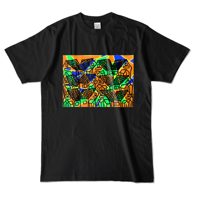 カラーTシャツ - L - ブラック (濃色)