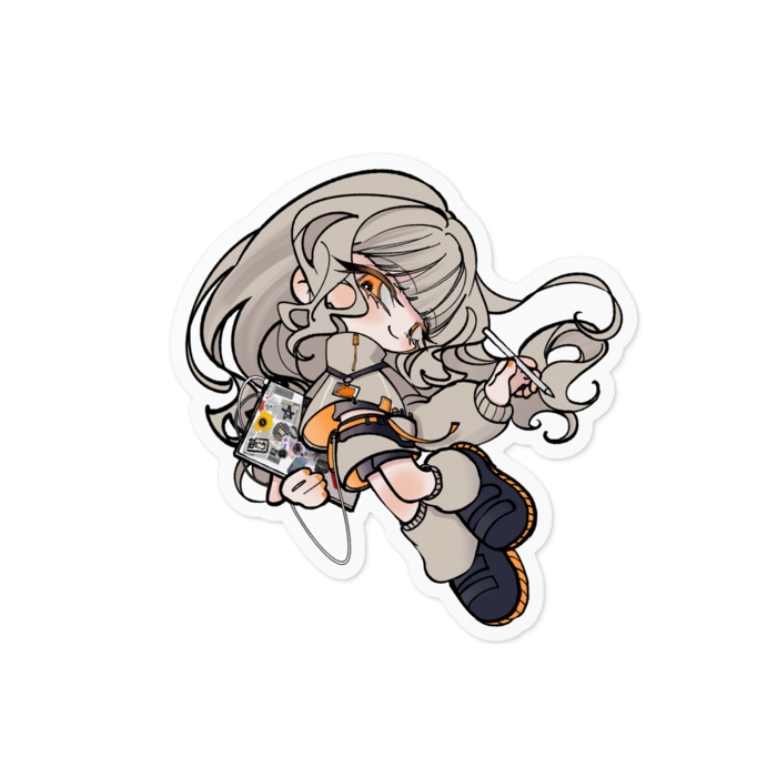 ステッカー - 100 x 100 (mm)