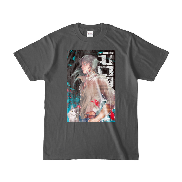 カラーTシャツ(濃色) - S - チャコール