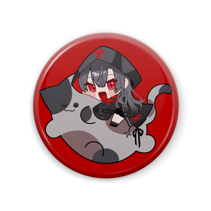 むぎゅっと！るび缶バッジ