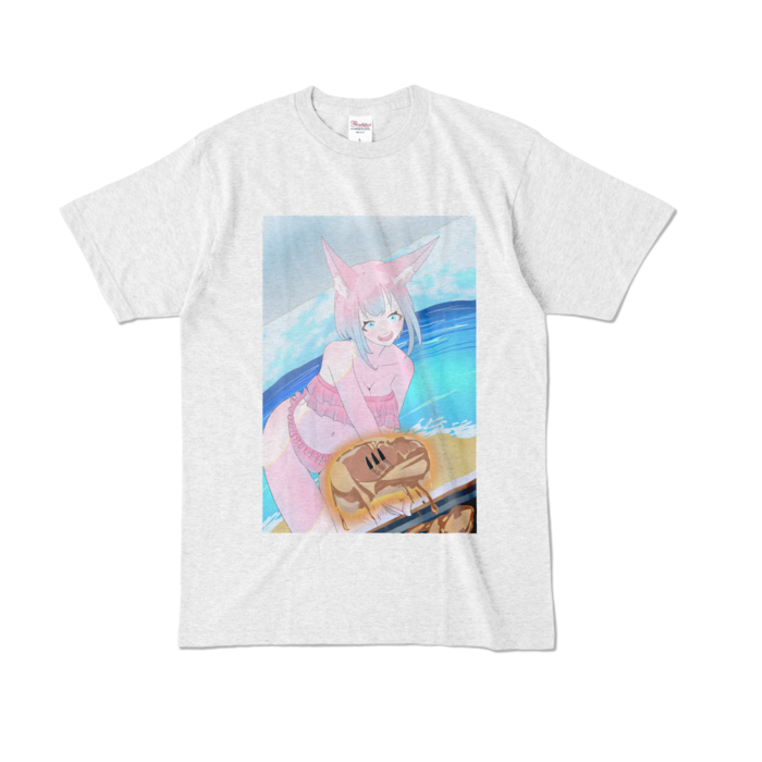 カラーTシャツ - L - アッシュ (淡色)