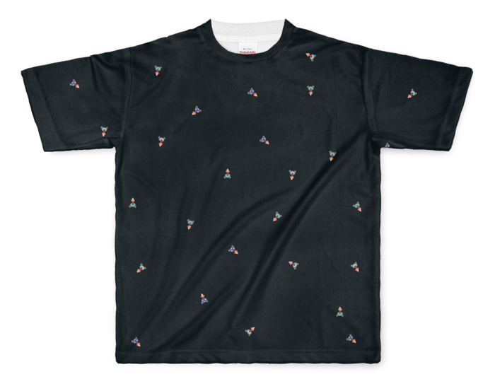 フルグラフィックTシャツ - L - 両面印刷