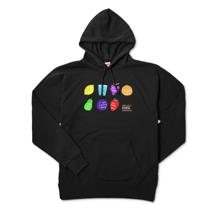 パーカー - XL - ブラック