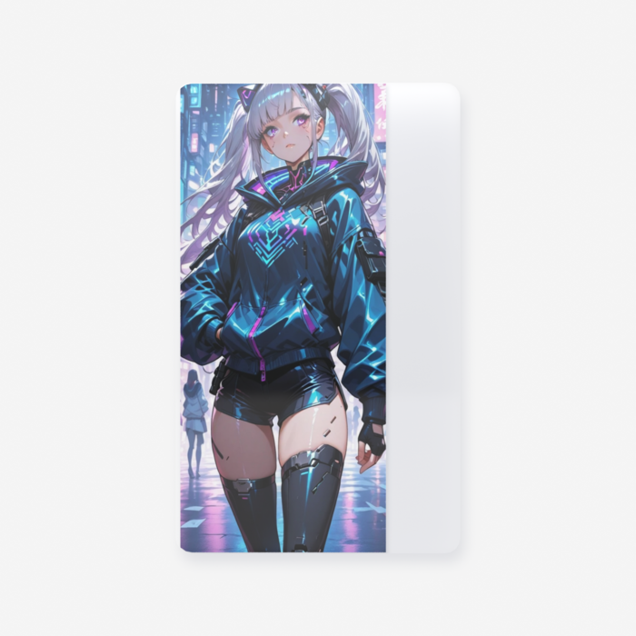 クリアカード - 名刺（55 × 91mm）