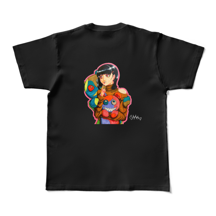 カラーTシャツ - M - ブラック (濃色)