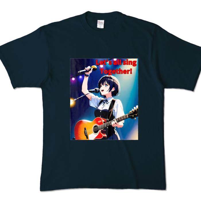 カラーTシャツ - XL - ネイビー (濃色)