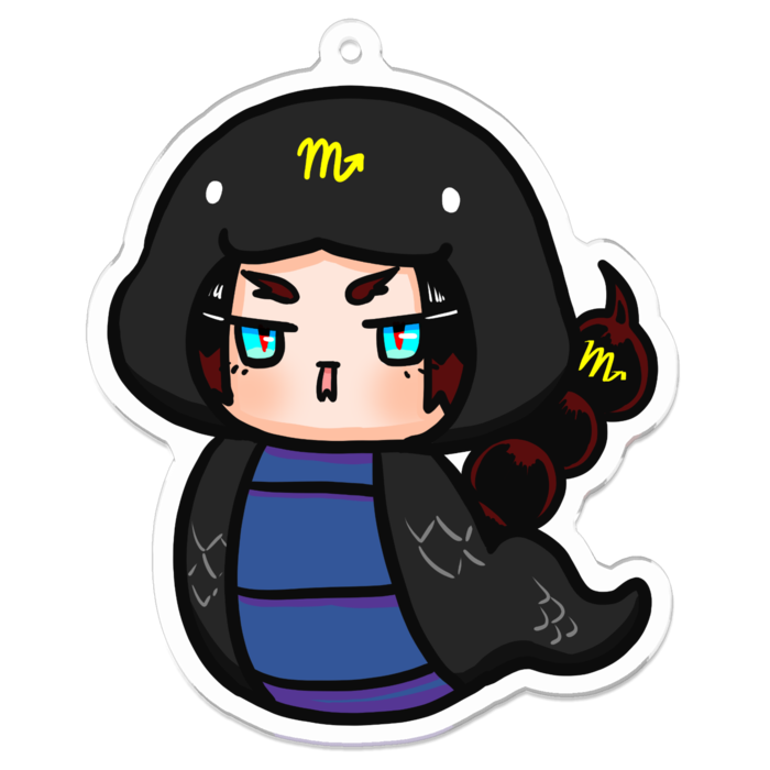 アクリルキーホルダー - 70 x 70 (mm)