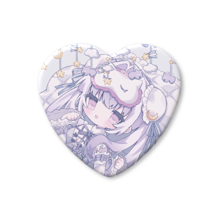 【デザインA】♡めろめろ缶バッジ♡