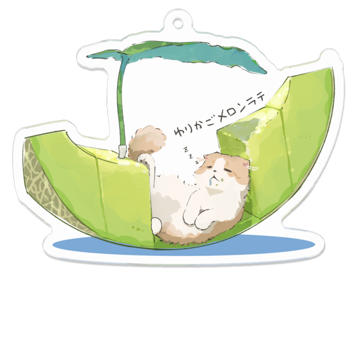 アクリルキーホルダー - 70 x 70 (mm)