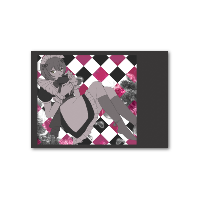 フォト風カード - 横 - 片面(1)
