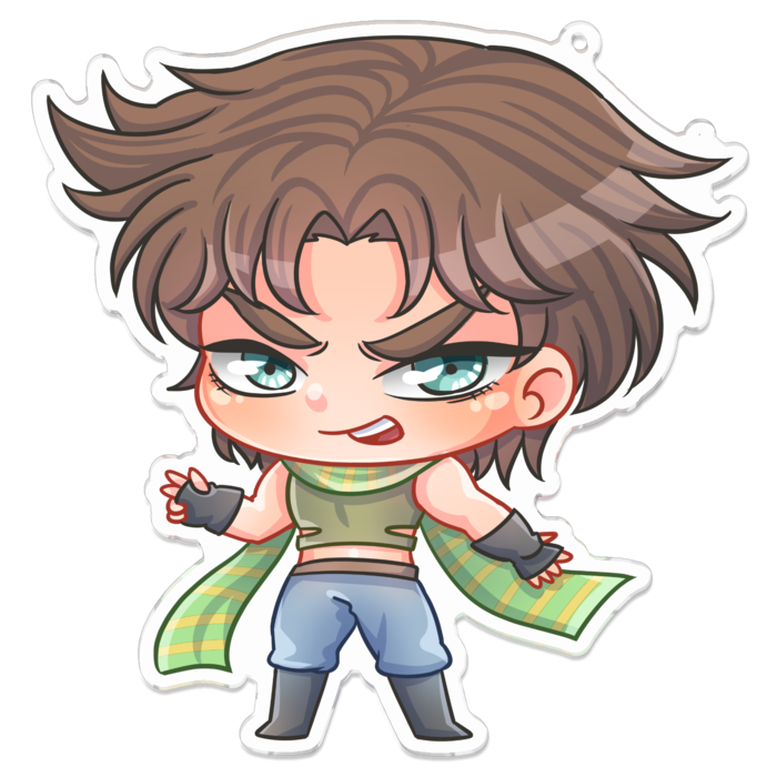 Amazon.co.jp: ジョジョ シーザー ピタパタポップ アクキー