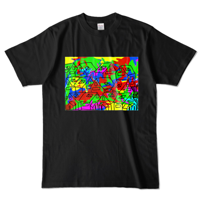 カラーTシャツ - L - ブラック (濃色)