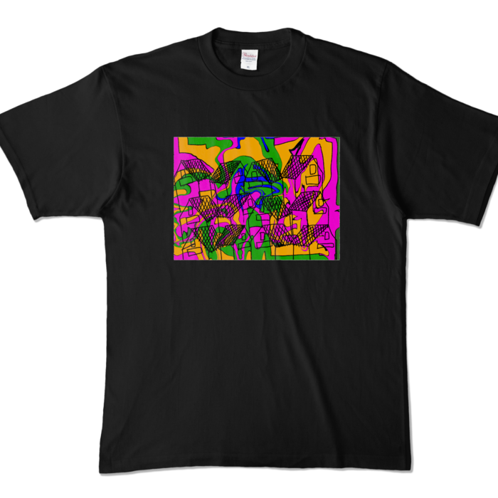 カラーTシャツ - XL - ブラック (濃色)
