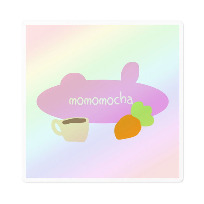 ステッカー - 100 x 100 (mm)