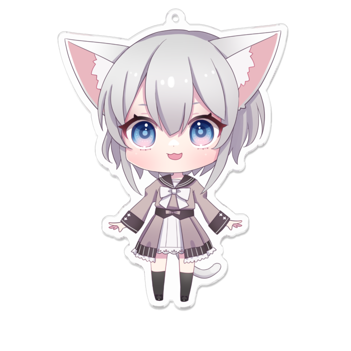 アクリルキーホルダー - 100 x 100 (mm)