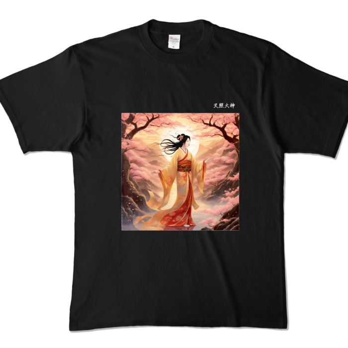 カラーTシャツ - XL - ブラック (濃色)