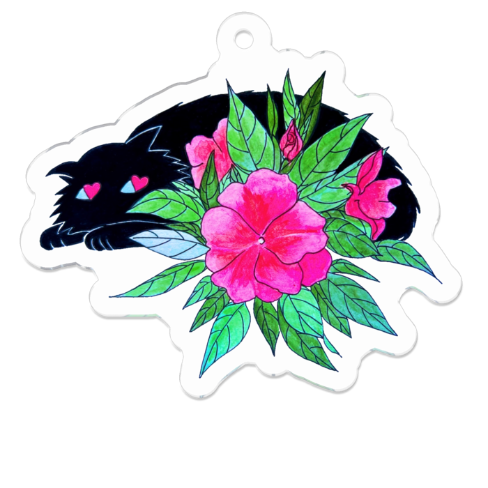 アクリルキーホルダー - 50 x 50 (mm)