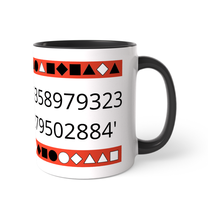 ツートンカラーマグカップ - 直径 8.2cm / 高さ 9.5cm