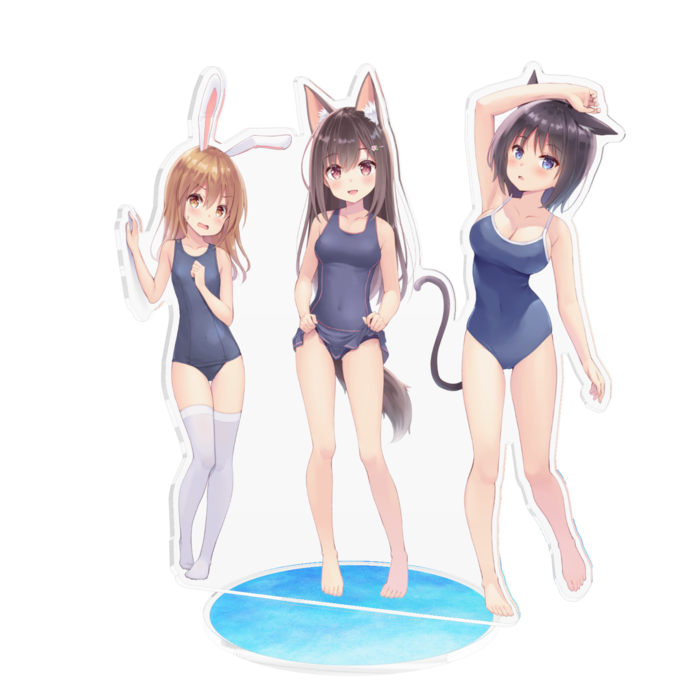 アクリルフィギュア - 160x160mm