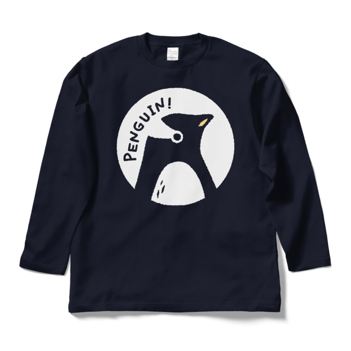 ロングスリーブTシャツ - L - ネイビー