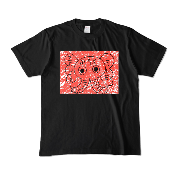 カラーTシャツ - M - ブラック (濃色)