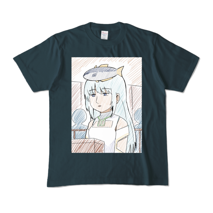 カラーTシャツ - M - デニム (濃色)