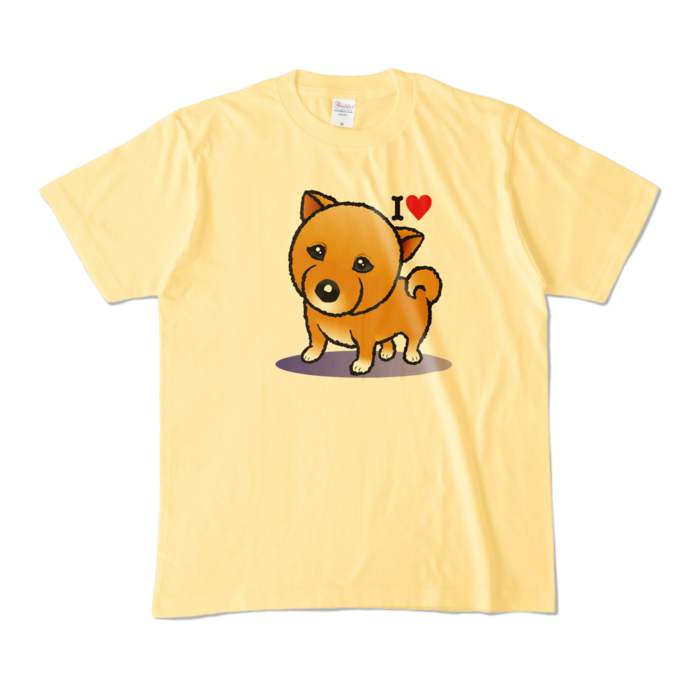 カラーTシャツ - M - ライトイエロー (淡色)