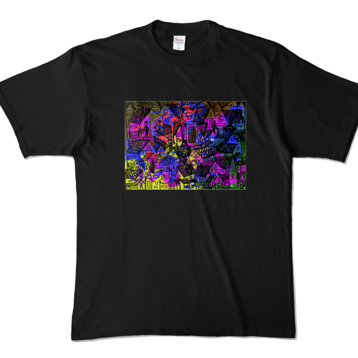 カラーTシャツ - XL - ブラック (濃色)