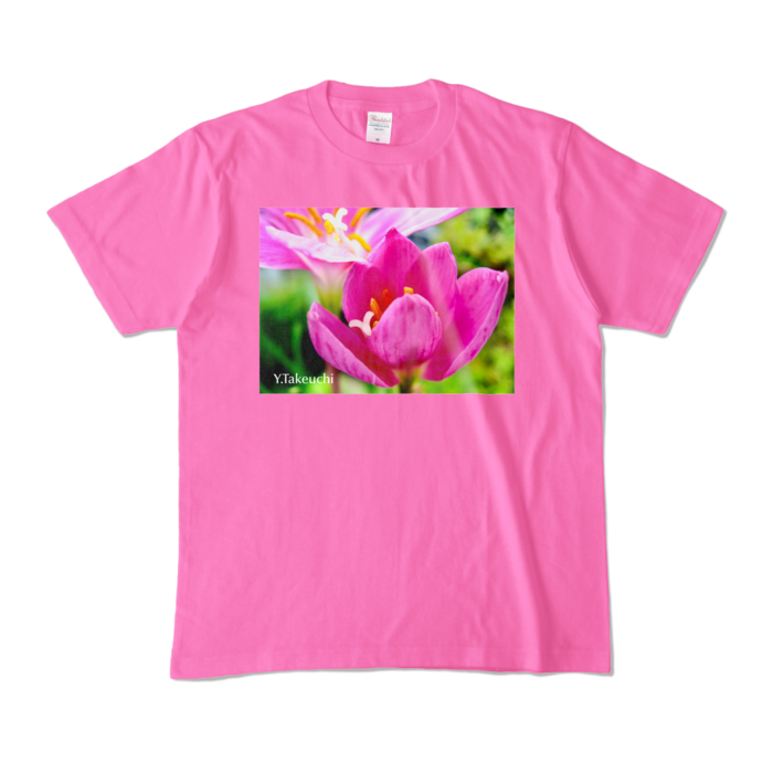 カラーTシャツ - M - ピンク (濃色)(1)