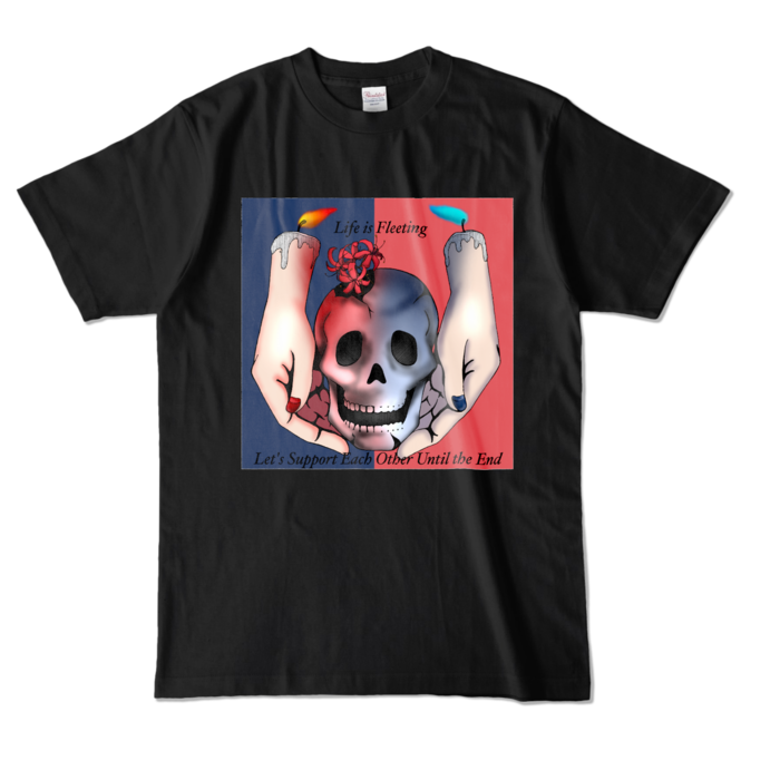 カラーTシャツ - L - ブラック (濃色)