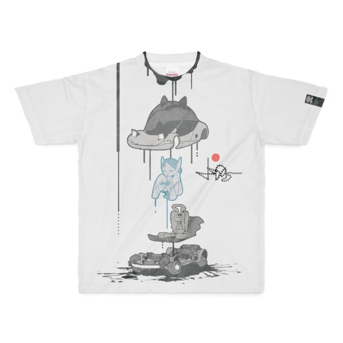フルグラフィックTシャツ - M - 正面印刷のみ