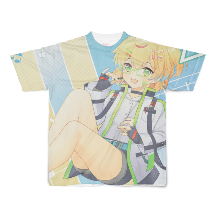 フルグラフィックTシャツ - S - 正面印刷のみ