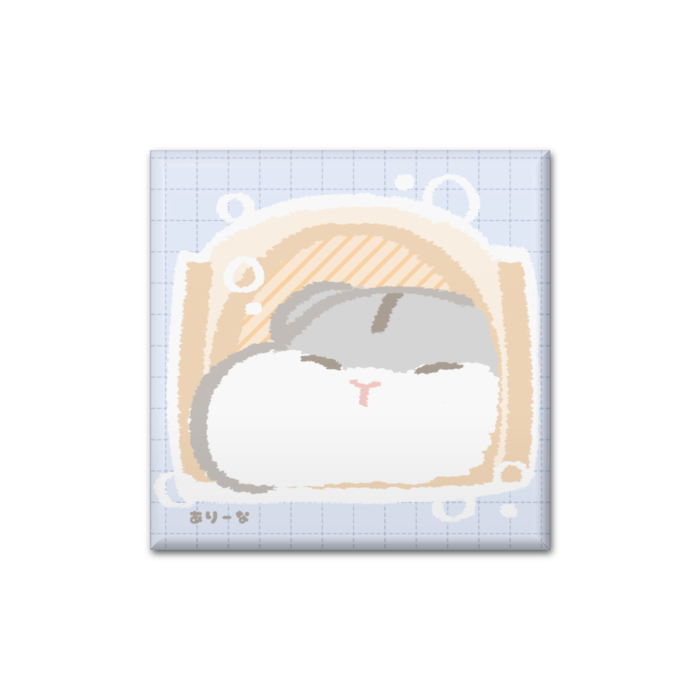 缶バッジ - 四角形40mm