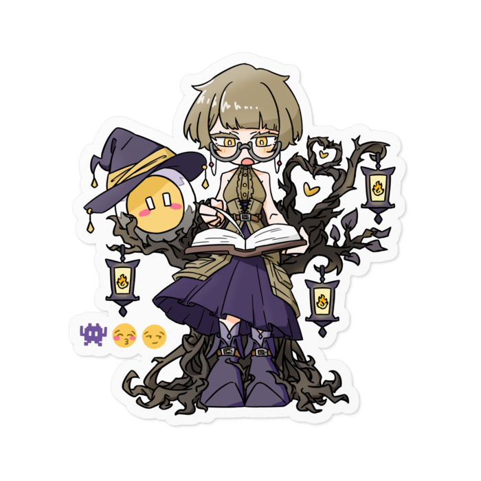 ステッカー - 100 x 100 (mm)